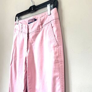 Vineyard Vines Pants Sz 0 Pink Cotton Stretch Flat Front Chinos